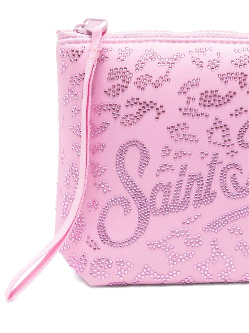 Borsa bambina MC2 Saint Barth Aline con strass rosa MC2 SAINT BARTH | ALINE STRASS09239L